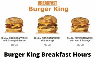 Burger King breakfast hours