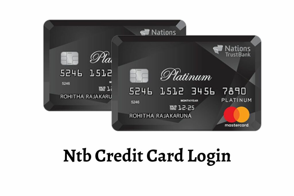 Ntb Credit Card Login