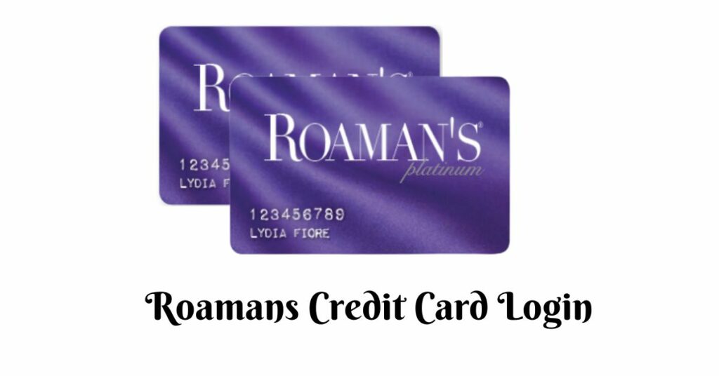 Roamans Credit Card Login