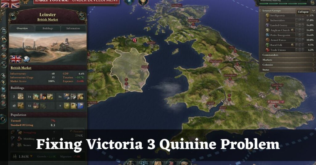 Fixing Victoria 3 Quinine Problem
