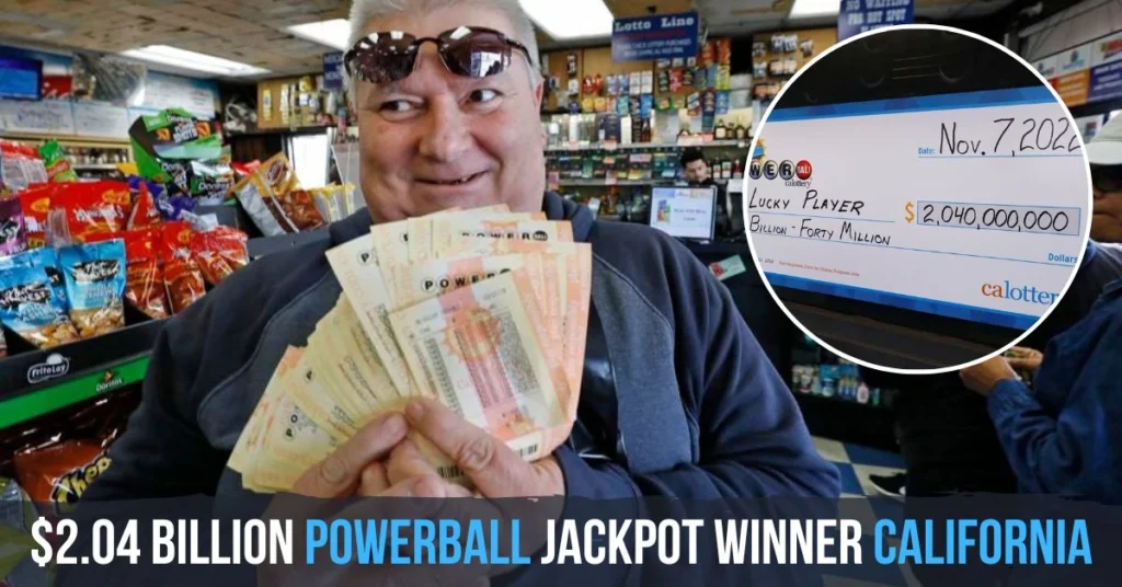 Powerball Jackpot Winner California