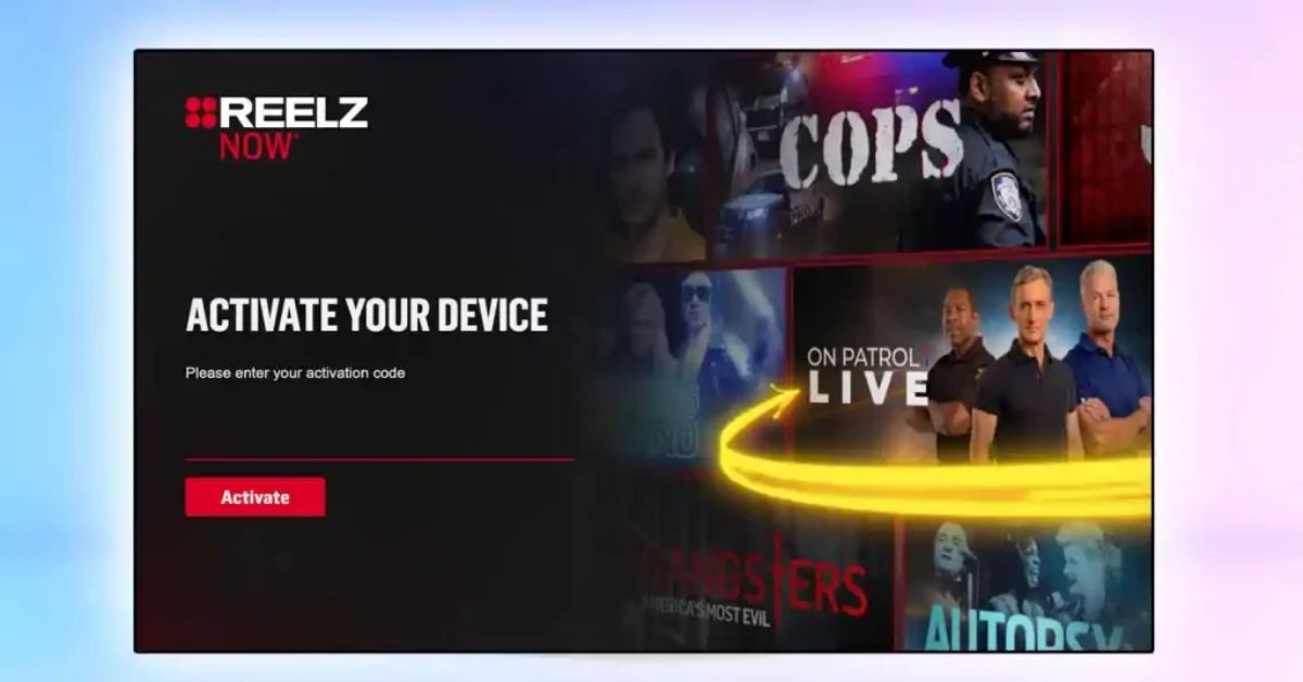 Reelz Now Channel for Amazon Fire TV Activation Instructions via reelznow.com/activate