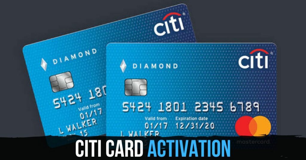 Citi Card Activation