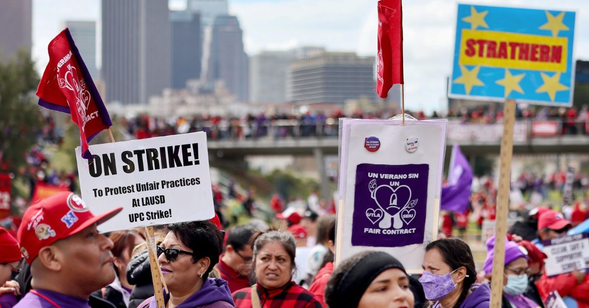 Los Angeles' School District and 30,000 Employees Reach Preliminary Agreement After Strike