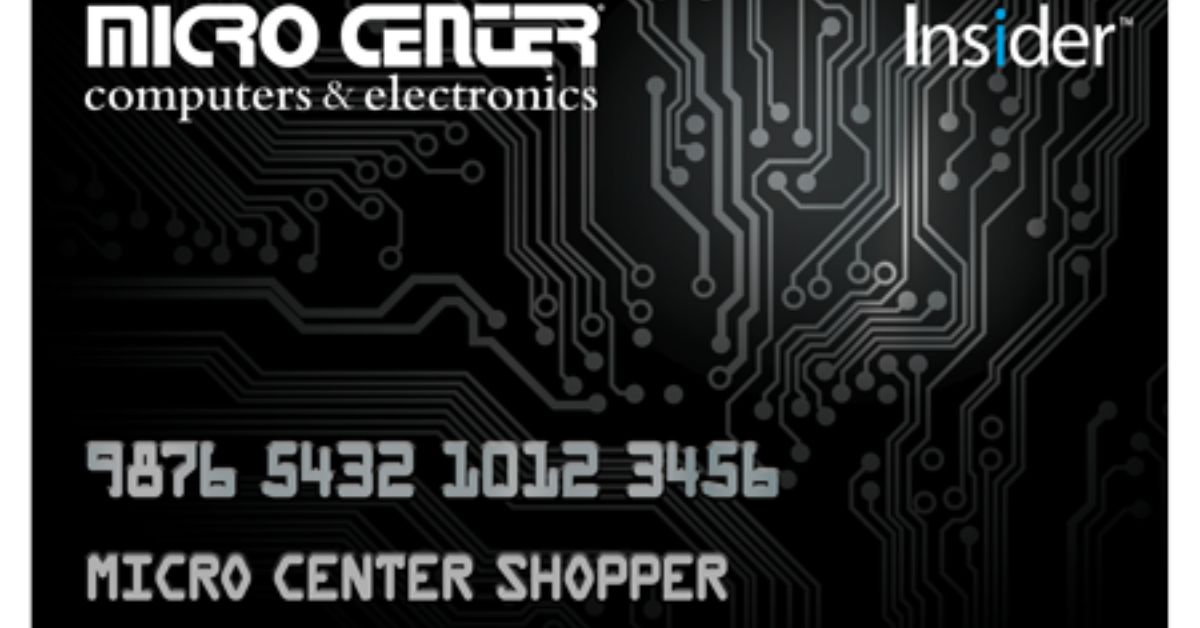 Micro Center Credit Card Login
