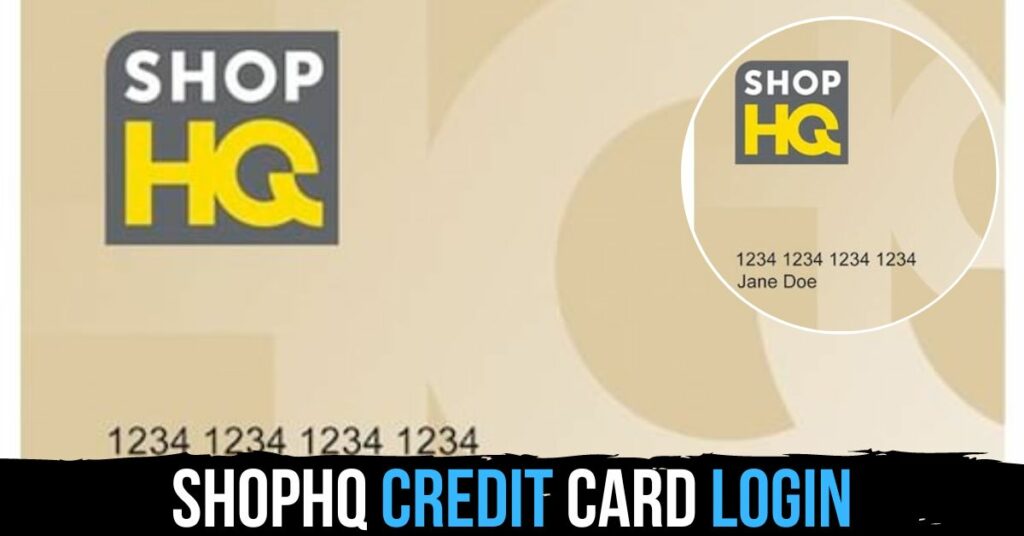 ShopHQ Credit Card Login