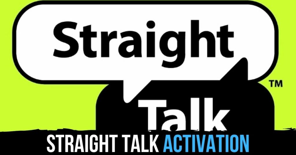 Straight Talk Activation