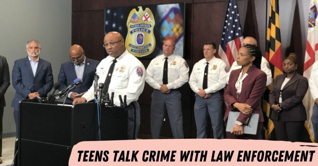 Prince George's County Youth Speak With Police At Council Meeting