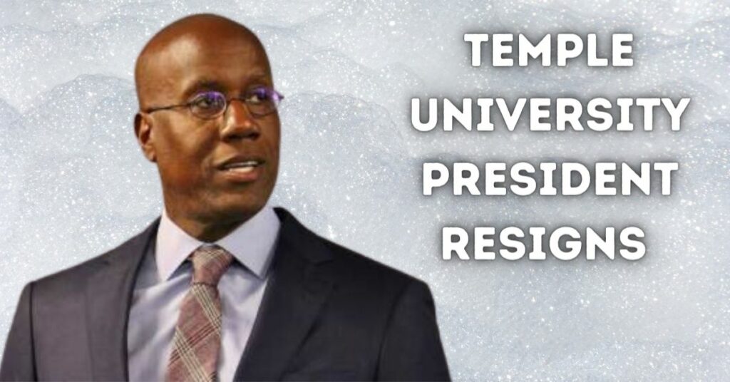 Temple University President Resigns