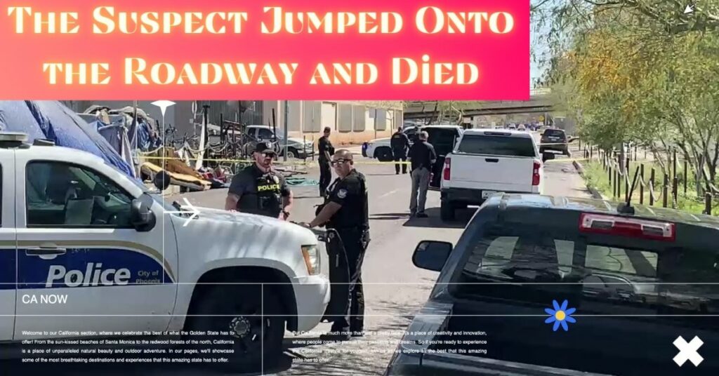 The Suspect Jumped Onto the Roadway and Died