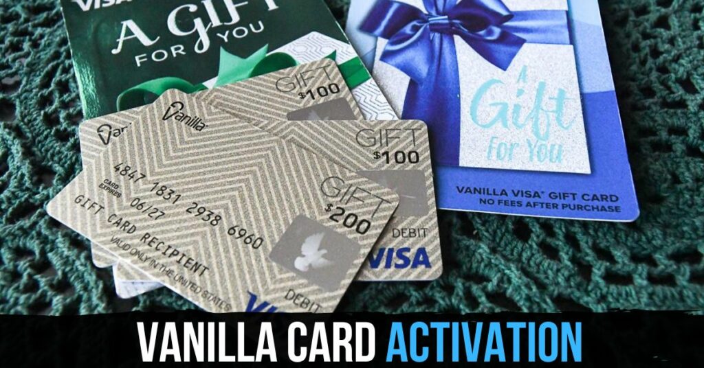 Vanilla Card Activation