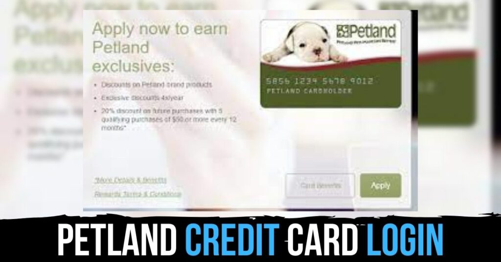 petland credit card login