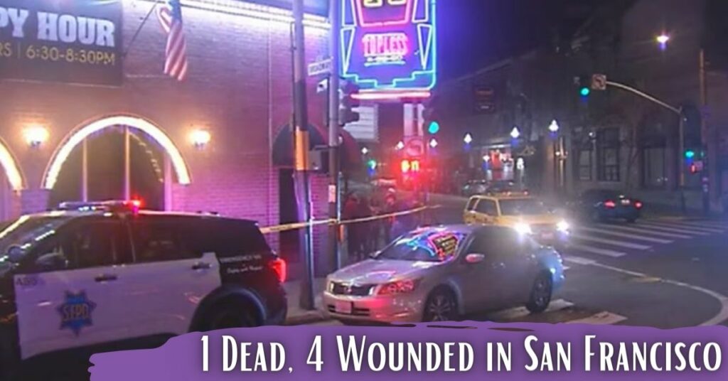 1 Dead, 4 Wounded in San Francisco