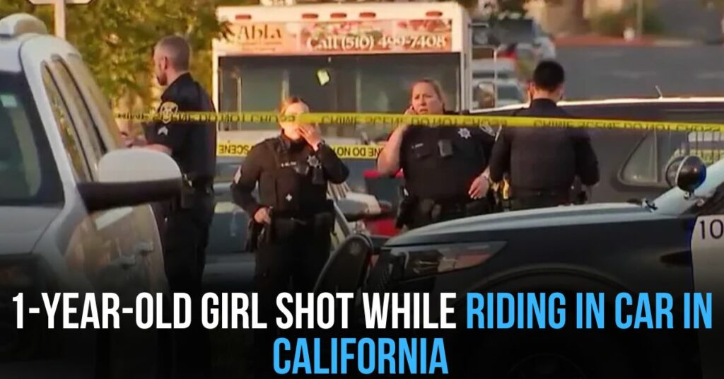 1-year-old Girl Shot While Riding in Car in California