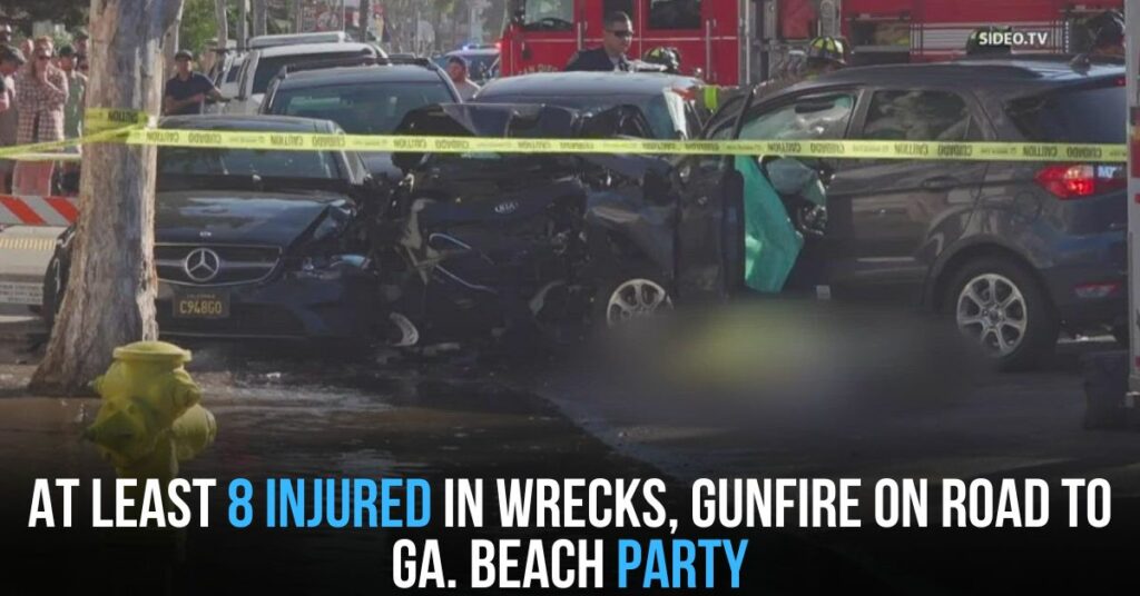 At Least 8 Injured in Wrecks, Gunfire on Road to Ga. Beach Party