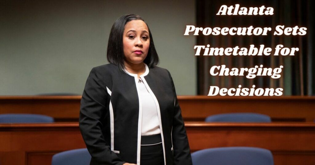 Atlanta Prosecutor Sets Timetable for Charging Decisions