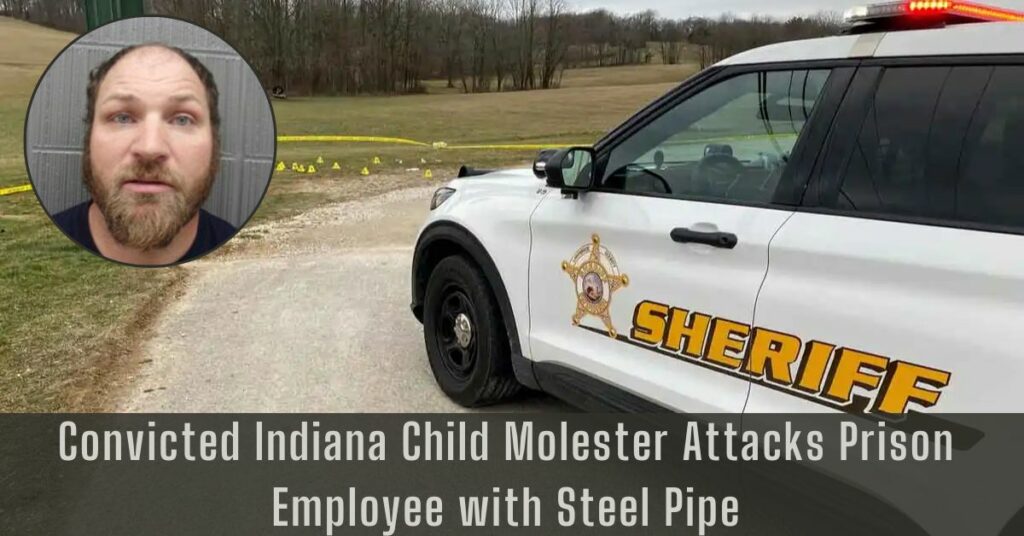 Convicted Indiana Child Molester Attacks Prison Employee with Steel Pipe