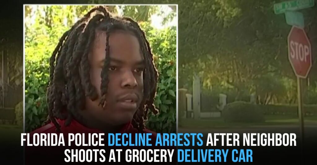 Florida Police Decline Arrests After Neighbor Shoots at Grocery Delivery Car