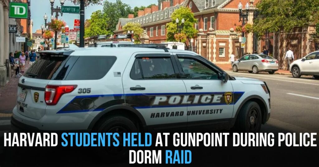 Harvard Students Held at Gunpoint During Police Dorm Raid