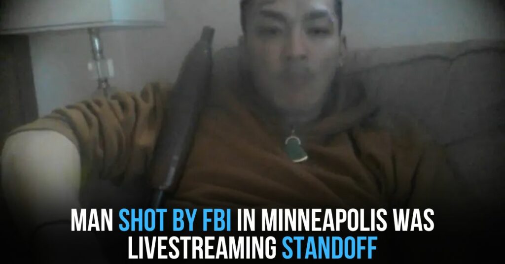 Man shot by FBI in Minneapolis was livestreaming standoff