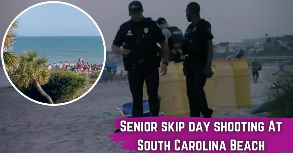 Senior skip day shooting At South Carolina Beach