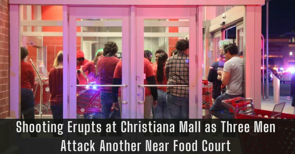 Shooting Erupts at Christiana Mall as Three Men Attack Another Near Food Court