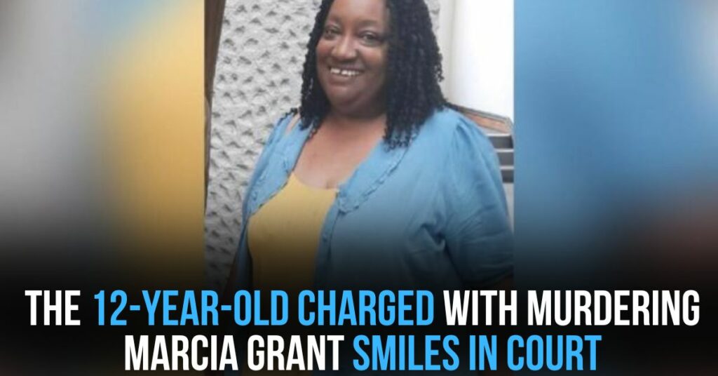 The 12-year-old Charged With Murdering Marcia Grant Smiles in Court