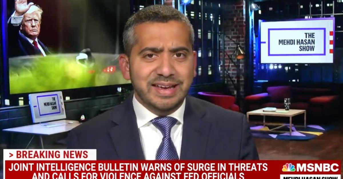 Mehdi Hasan Points Out Trump's Indictment