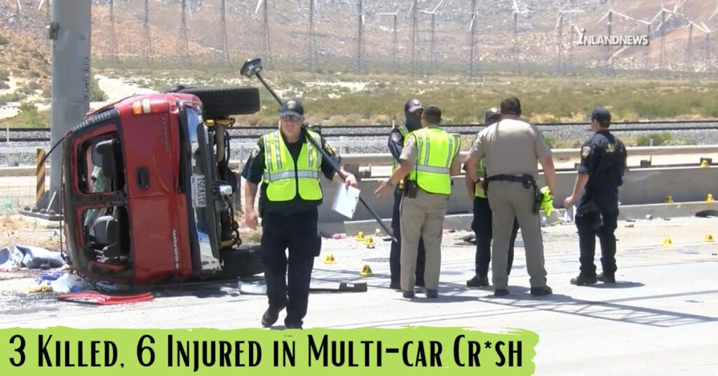 3 Killed, 6 Injured in Multi-car Crsh