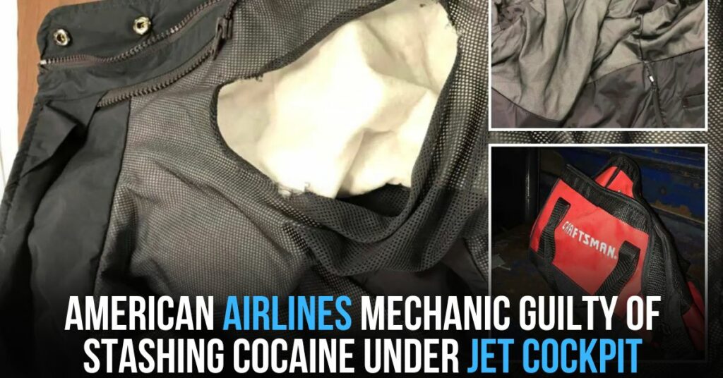 American Airlines Mechanic Guilty of Stashing Cocaine Under Jet Cockpit