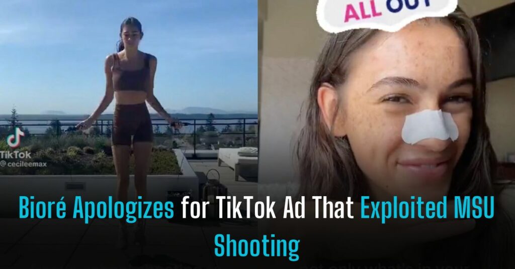 Bioré Apologizes for TikTok Ad That Exploited MSU Shooting