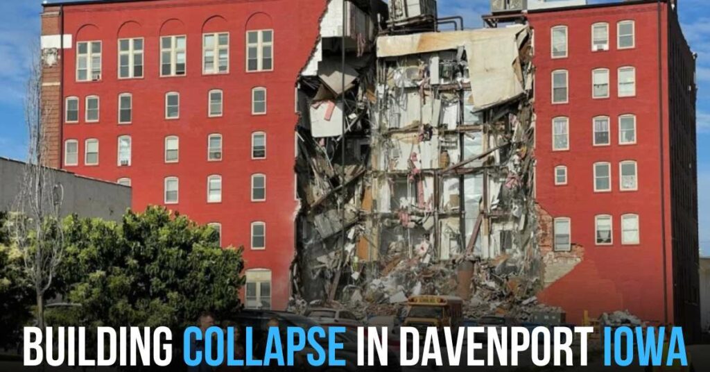 Building Collapse in Davenport Iowa