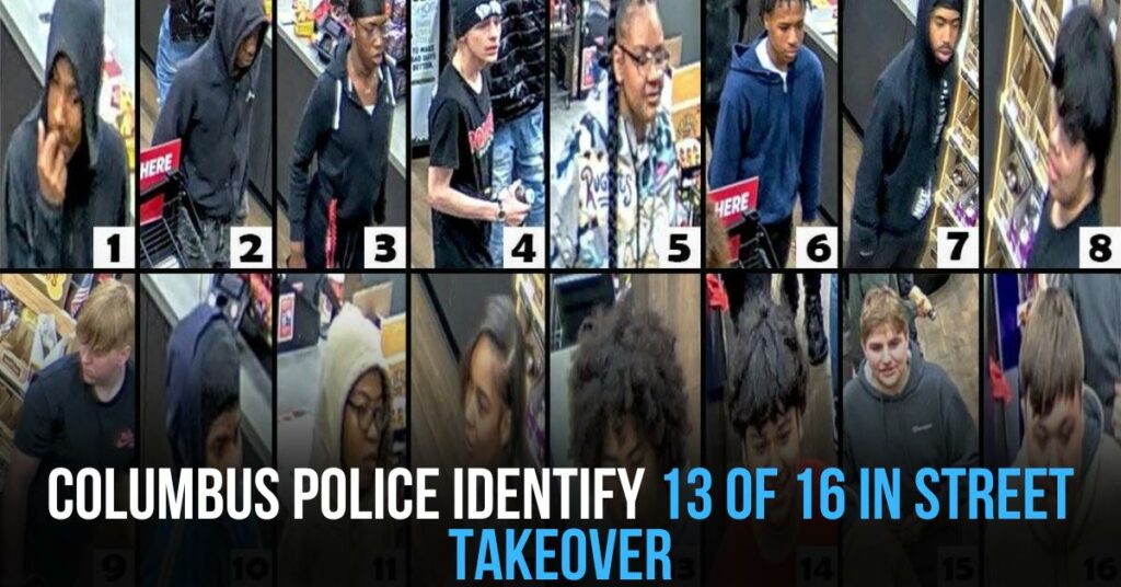 Columbus Police Identify 13 of 16 in Street Takeover