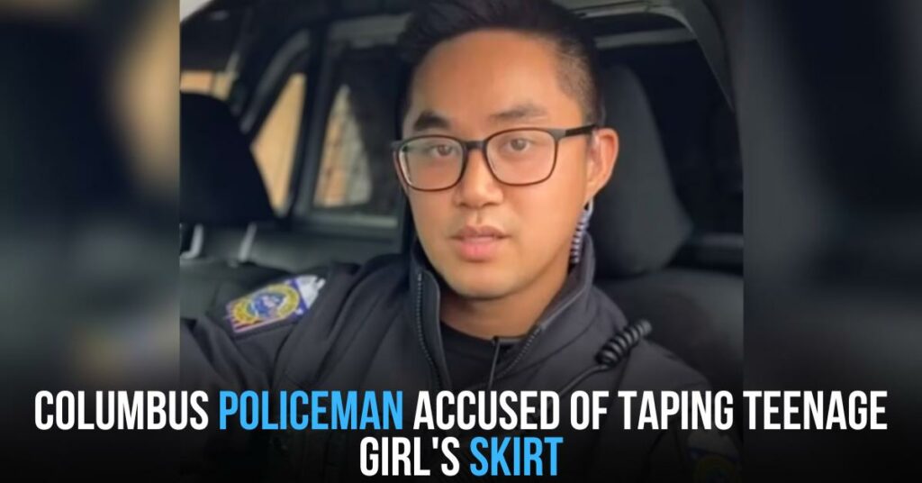Columbus Policeman Accused of Taping Teenage Girl's Skirt