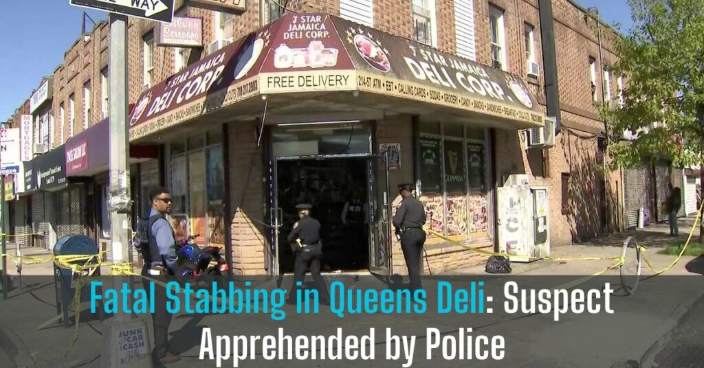 Fatal Stabbing in Queens Deli Suspect Apprehended by Police