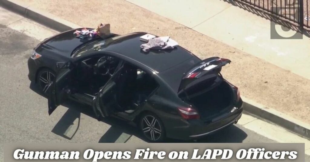 Gunman Opens Fire on LAPD Officers