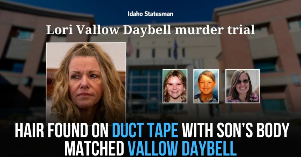 Hair Found on Duct Tape With Son Body Matched Vallow Daybell