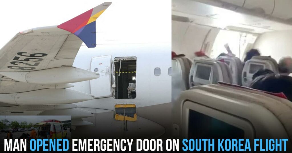 Man Opened Emergency Door on South Korea Flight
