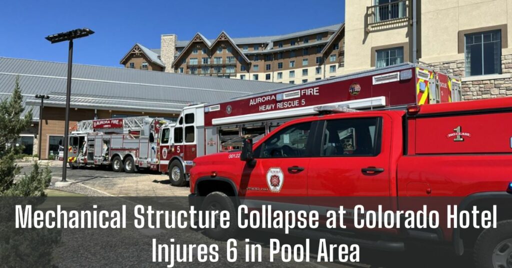 Mechanical Structure Collapse at Colorado Hotel Injures 6 in Pool Area