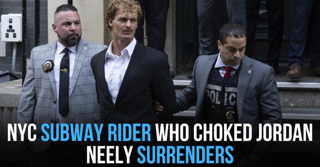 NYC Subway Rider Who Choked Jordan Neely Surrenders