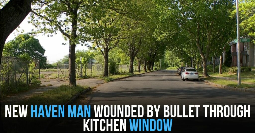 New Haven Man Wounded by Bullet Through Kitchen Window