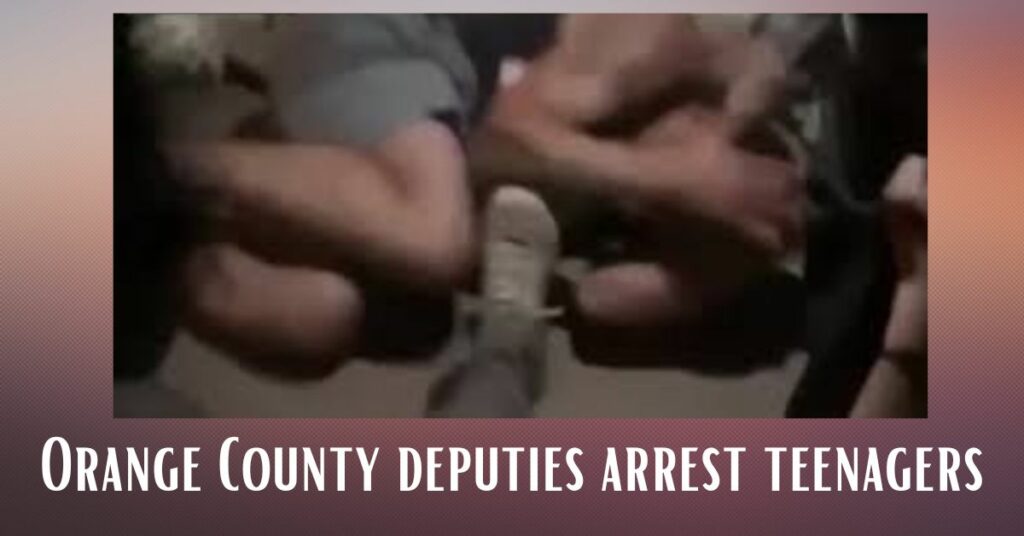 Orange County deputies arrest teenagers