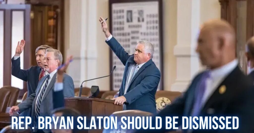 Rep. Bryan Slaton Should Be Dismissed (1)