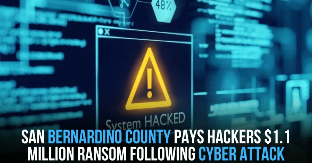 San Bernardino County Pays Hackers