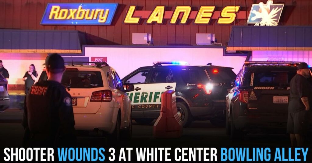 Shooter Wounds 3 at White Center Bowling Alley