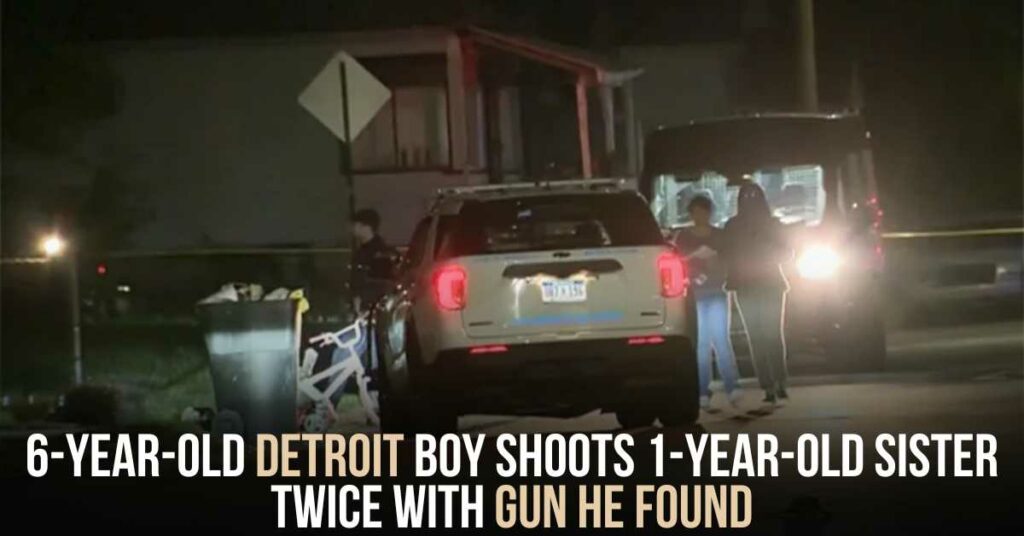 6-year-old Detroit Boy Shoots 1-year-old Sister Twice With Gun He Found