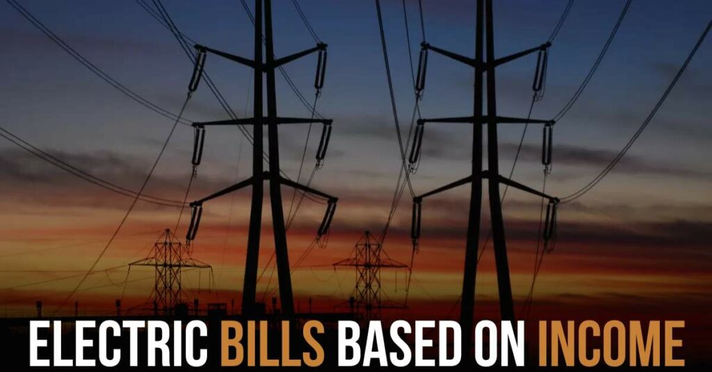 Electric Bills Based on Income