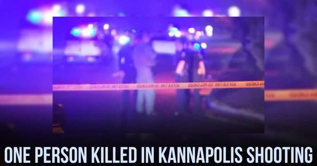 One Person Killed in Kannapolis Shooting