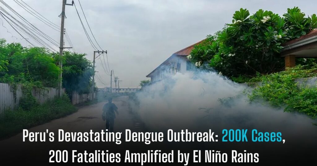 Peru's Devastating Dengue Outbreak 200K Cases, 200 Fatalities Amplified by El Niño Rains