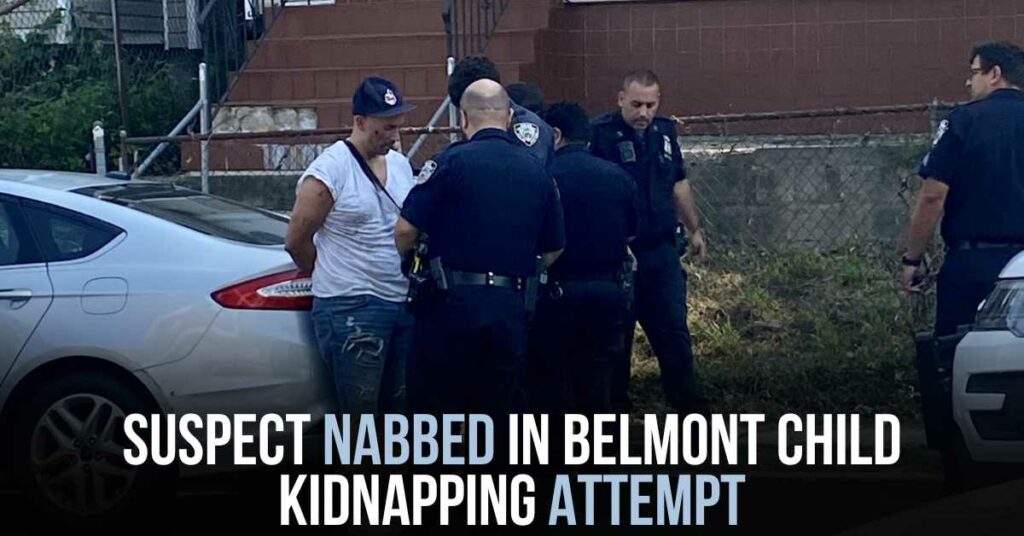 Suspect Nabbed in Belmont Child Kidnapping Attempt